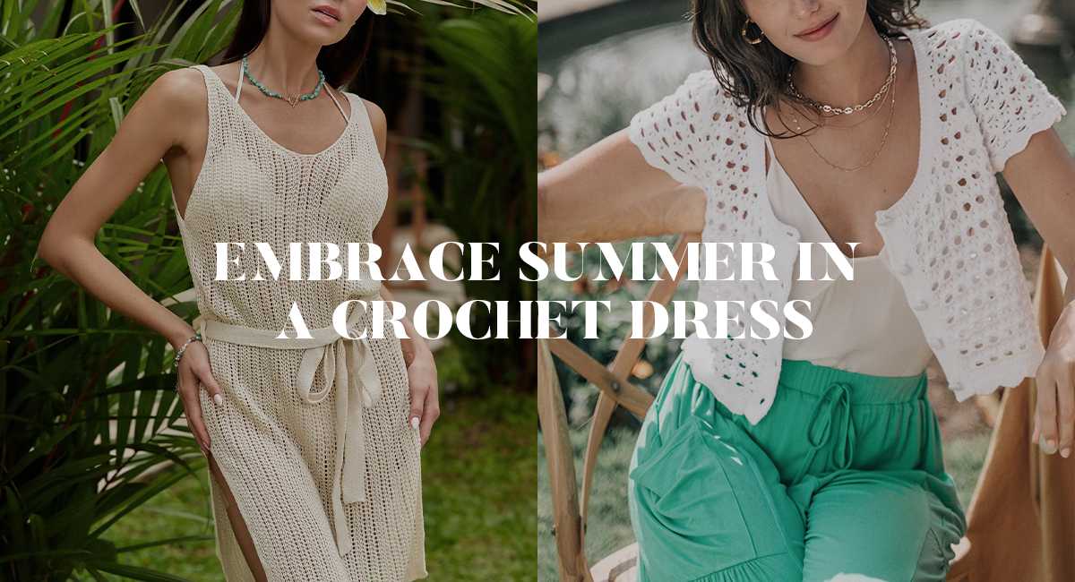 Class Crochet Dress Is the Rising Star of Summer